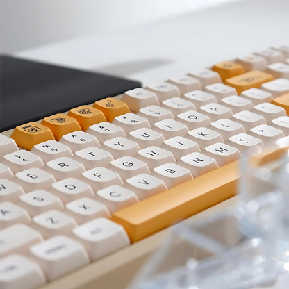 Keycapy Honey Milk Dye-Sub PBT