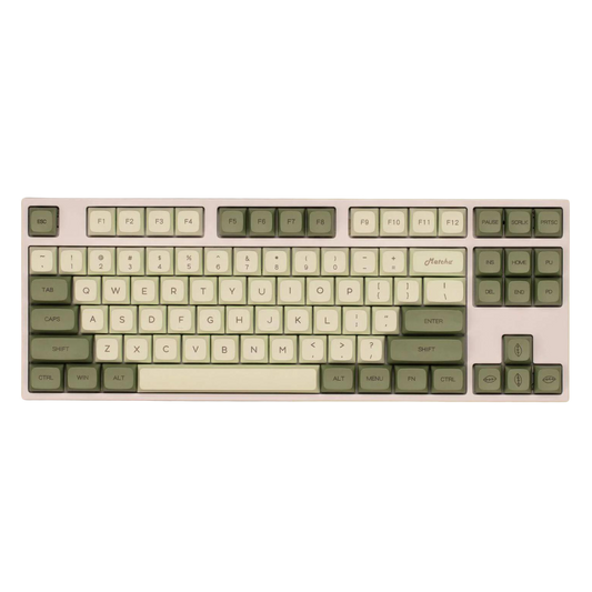 Keycapy Matcha Green Dye-Sub PBT