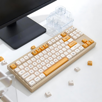 Keycapy Honey Milk Dye-Sub PBT