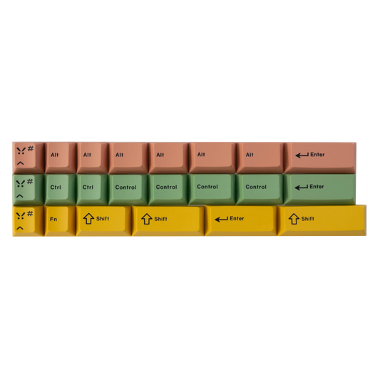 Keycapy JC Studio RGB Mods Mint Dye-Sub PBT