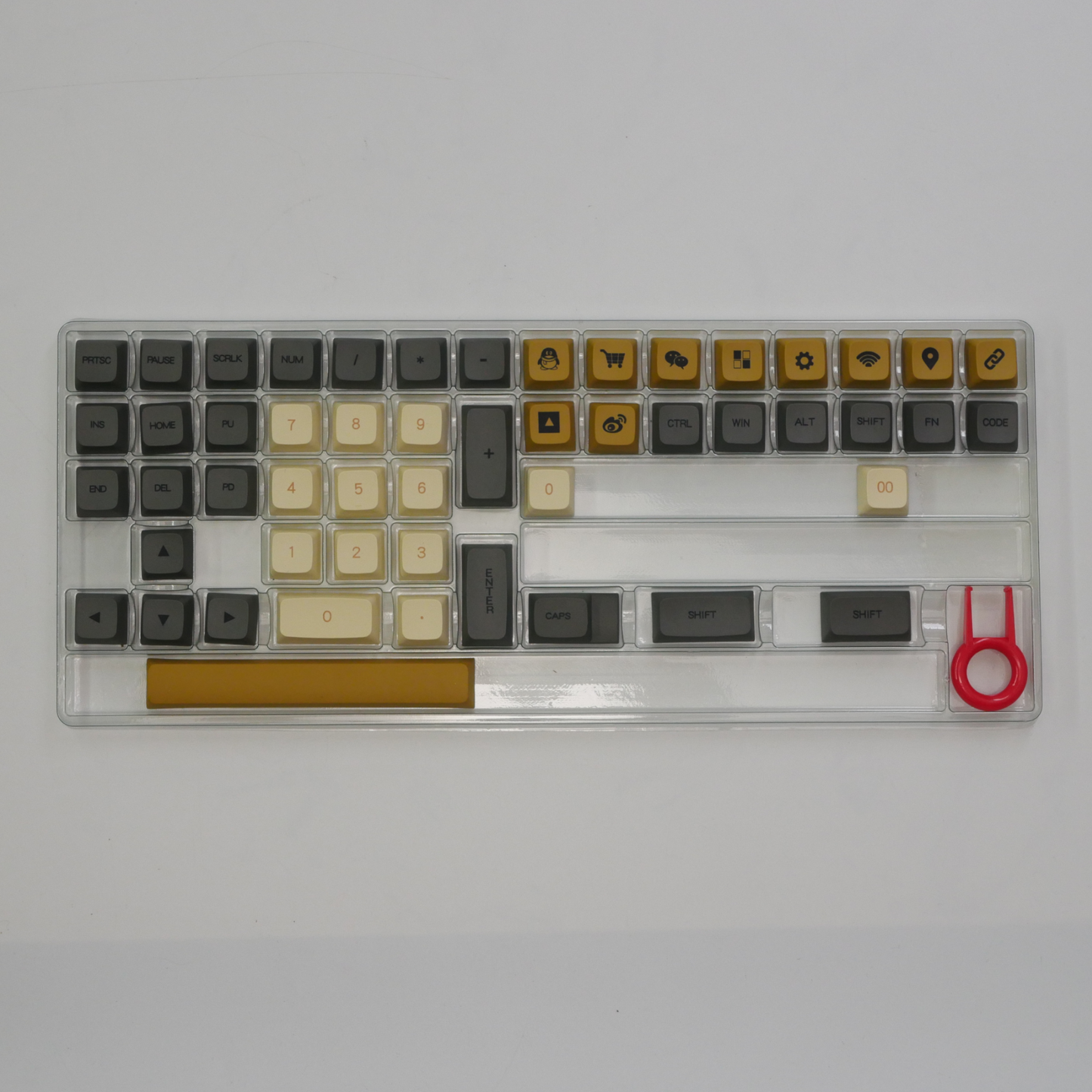 Keycapy Shimmer Dye-Sub PBT